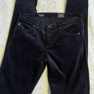 AG Adriano Goldschmied Womens Skinny Velvet Pants Sz 25 R